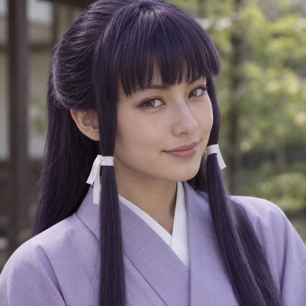 Ayeka Jurai live-action AI portrait