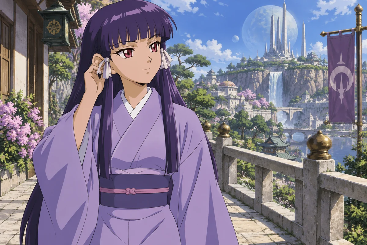 Ayeka Jurai AI 插画