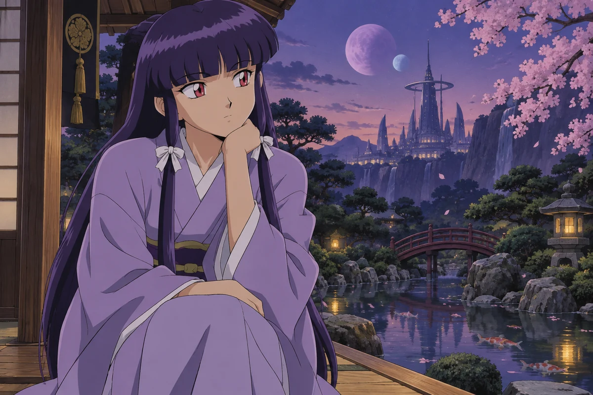 Ayeka Jurai AI 插画