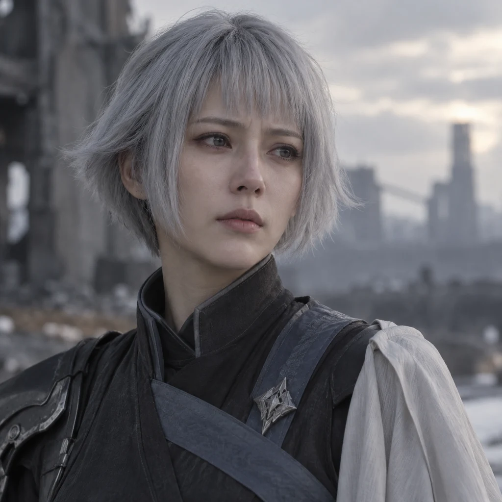 Bai Yuekui live-action AI portrait
