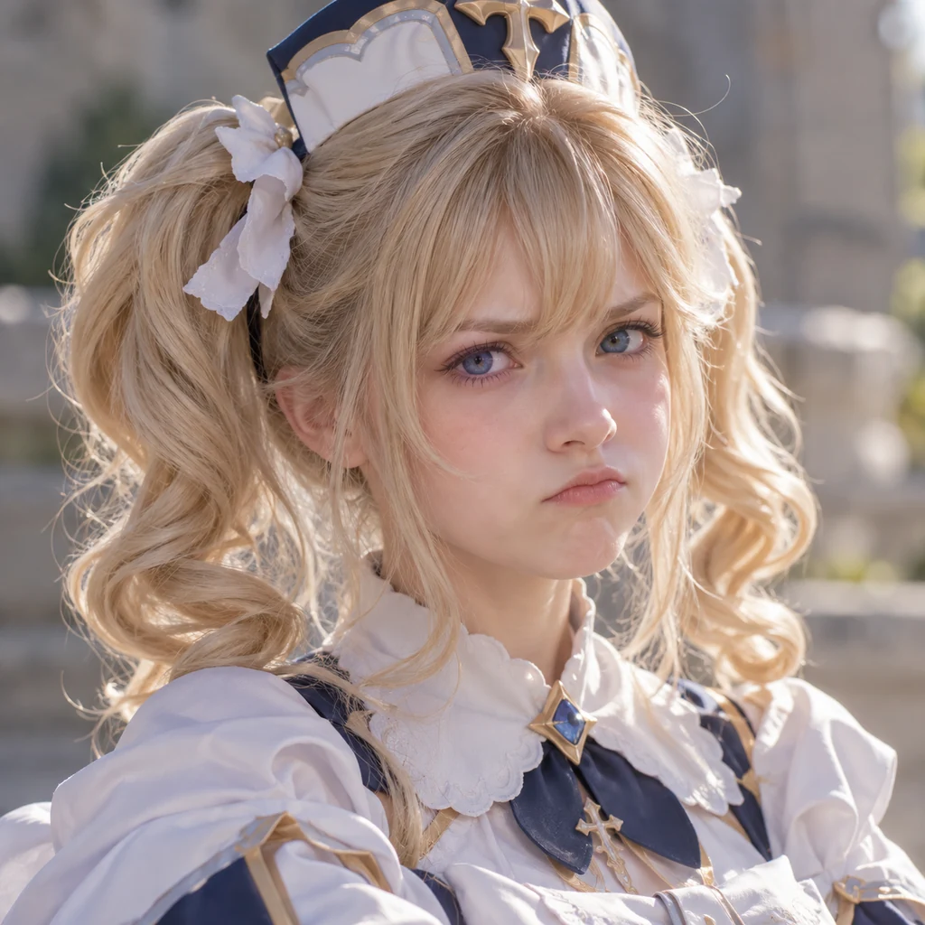 芭芭拉真人版 AI 头像