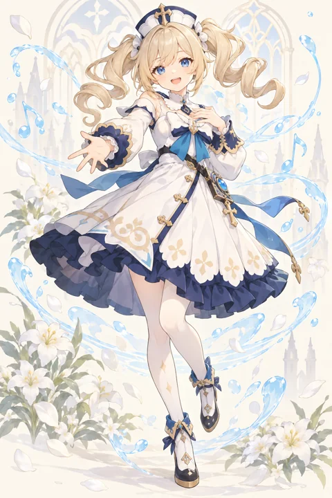 芭芭拉角色示意插画