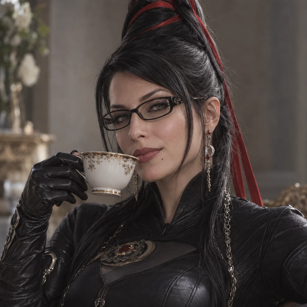 Bayonetta live-action AI portrait