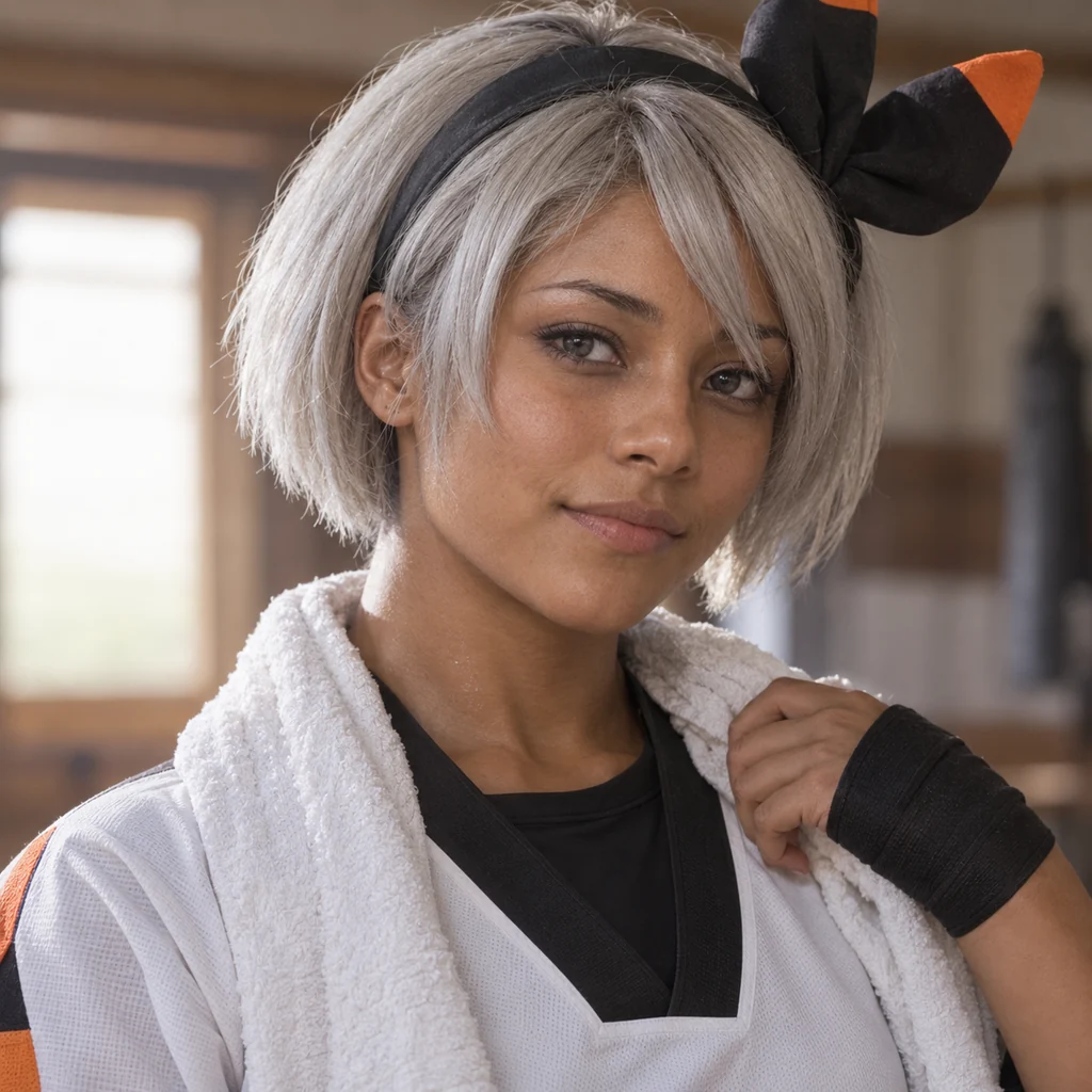 Bea live-action AI portrait