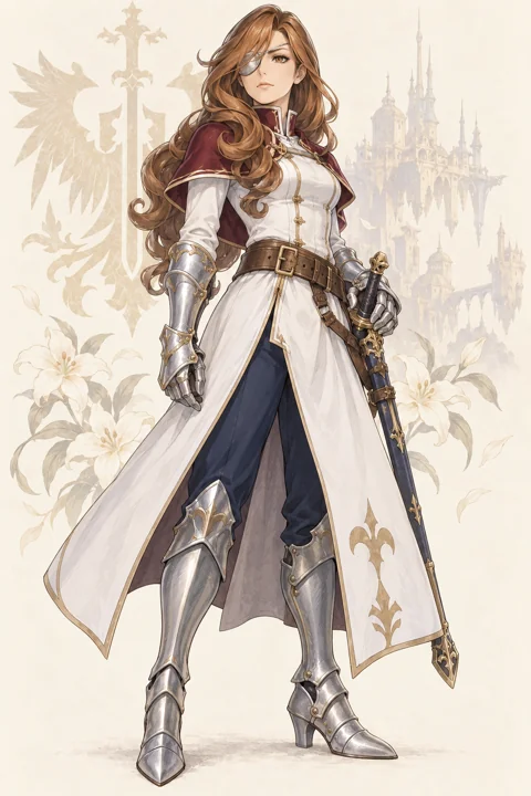 Beatrix角色示意插画