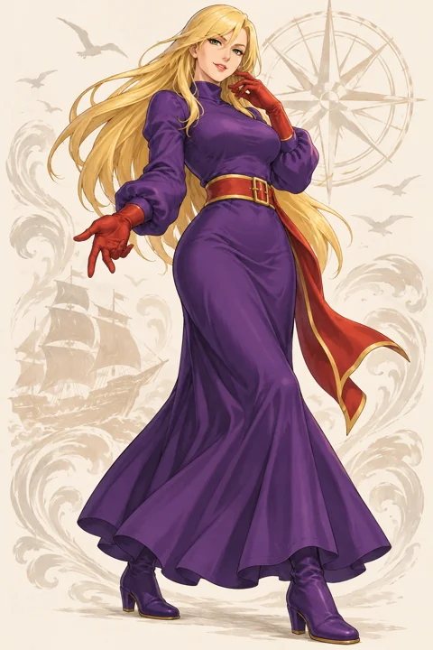 B. Jenet角色示意插画