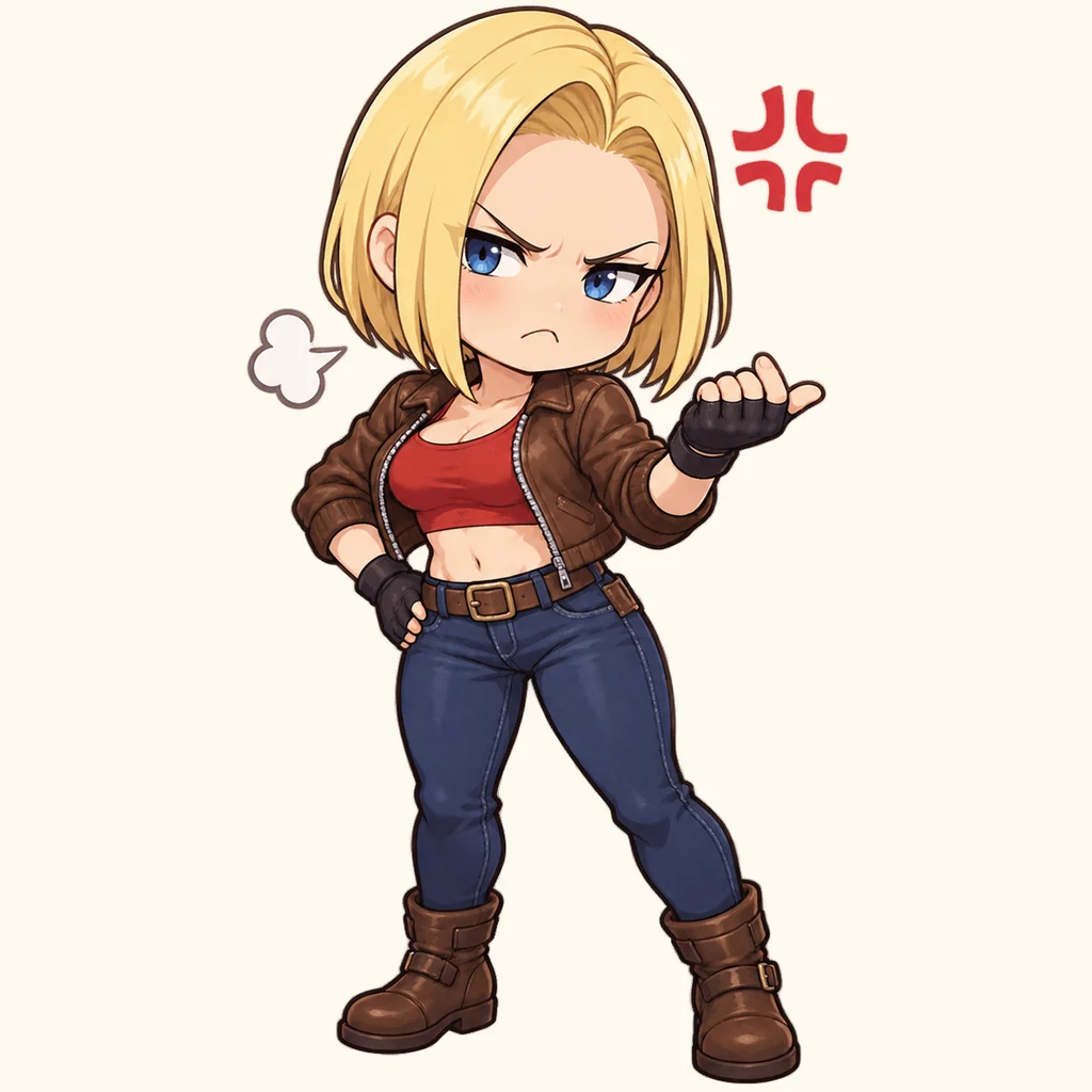Blue Mary 表情包 2