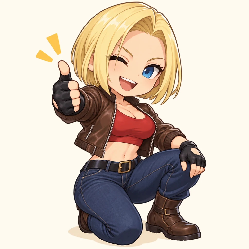 Blue Mary 表情包 1