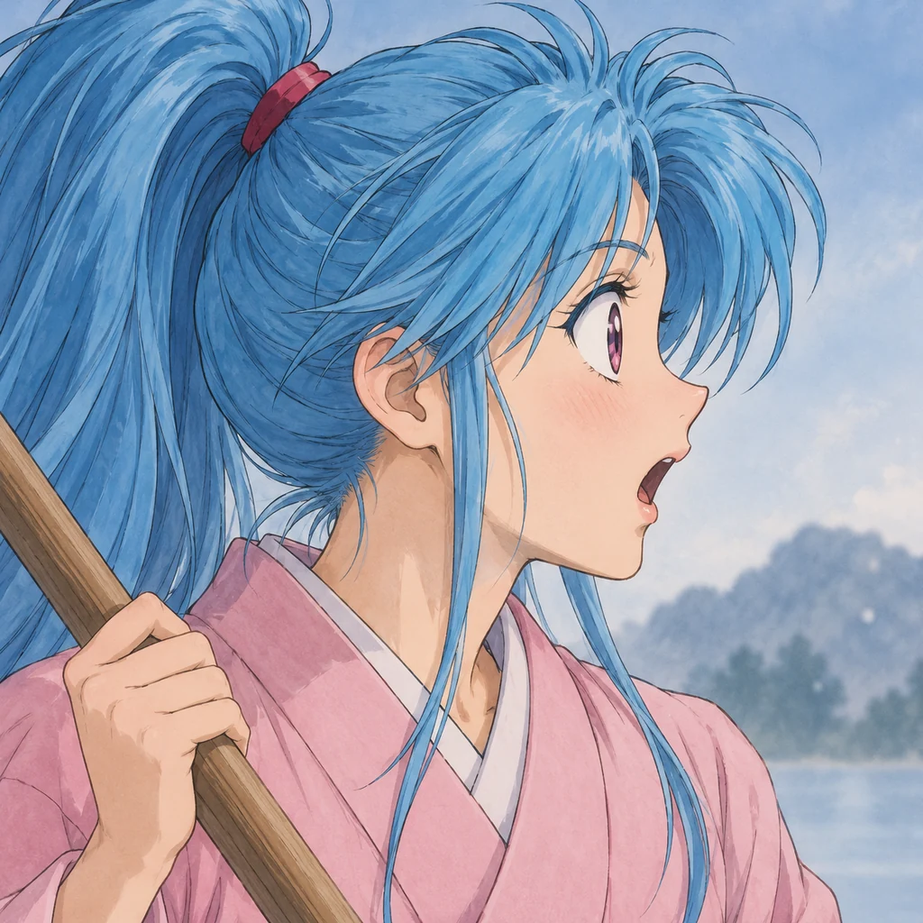 ぼたん AI 辅助角色插画