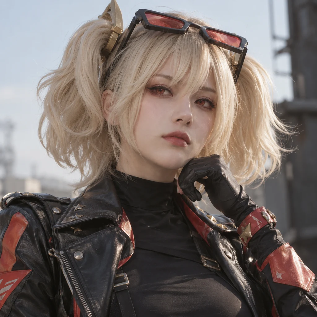 Burnice White live-action AI portrait
