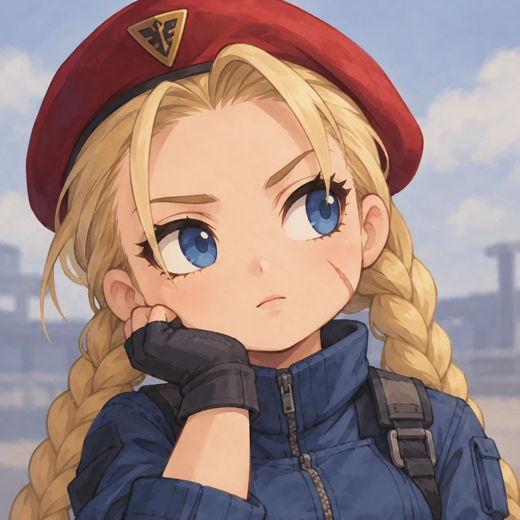 キャミィ AI 辅助角色插画