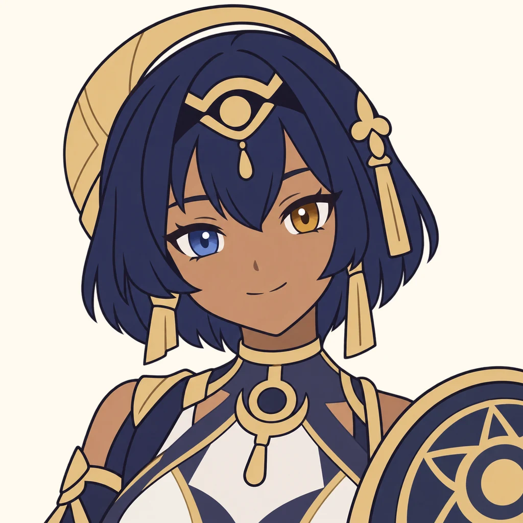 キャンディス AI 辅助角色插画