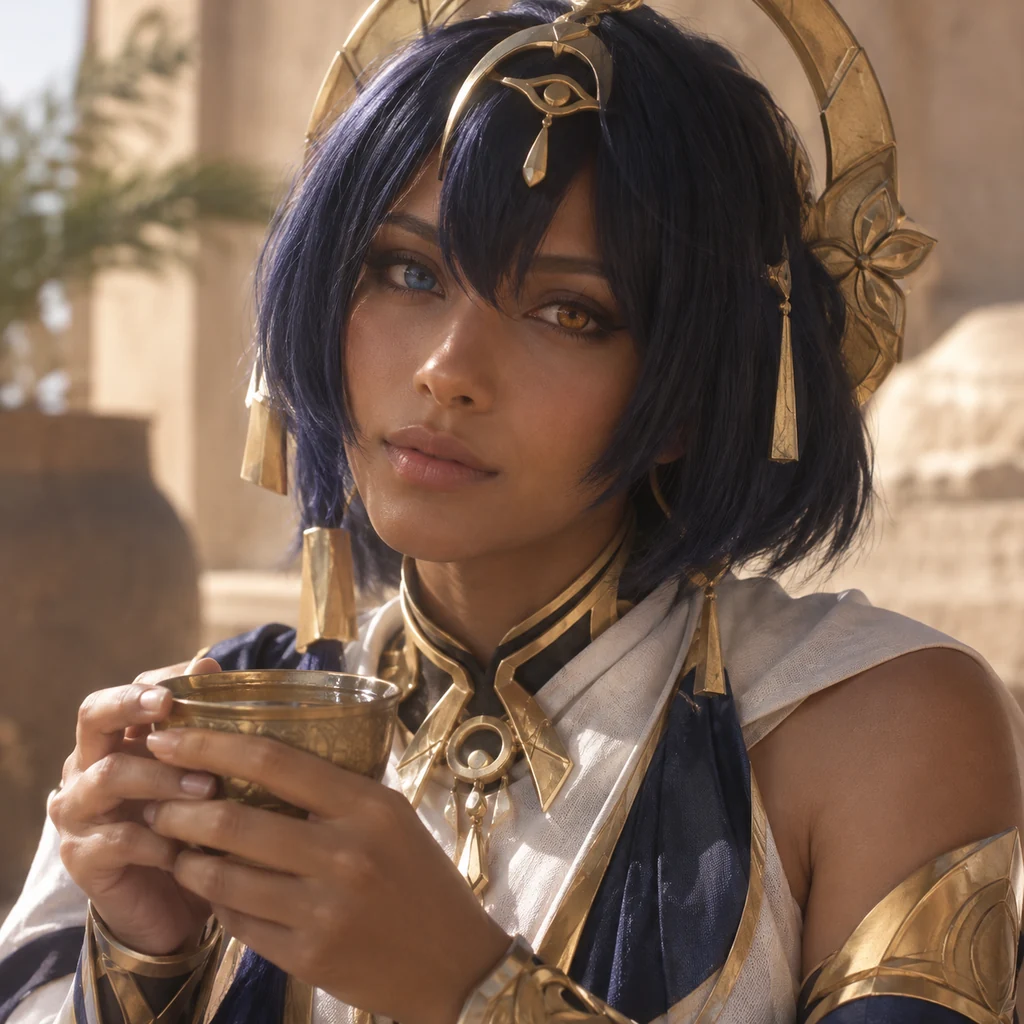 キャンディスの実写風AIポートレート