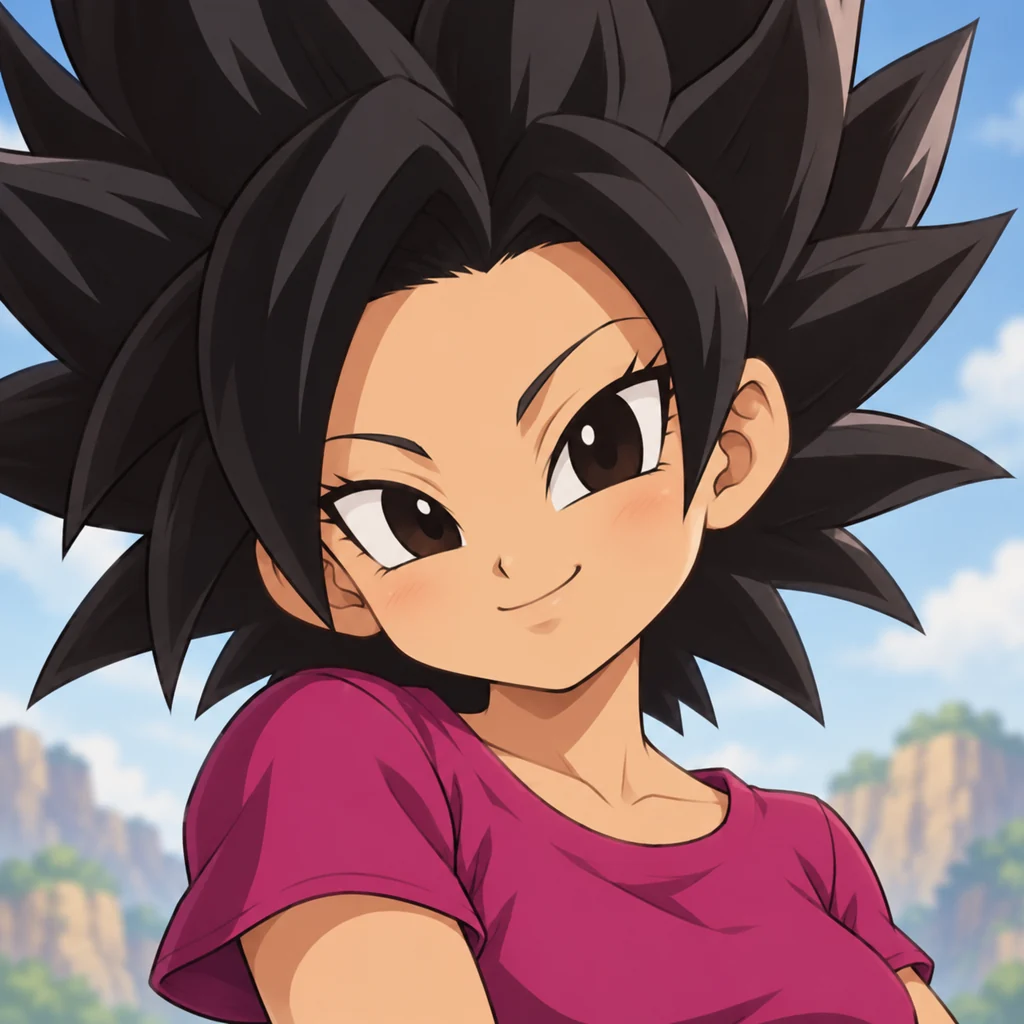 Caulifla AI 辅助角色插画