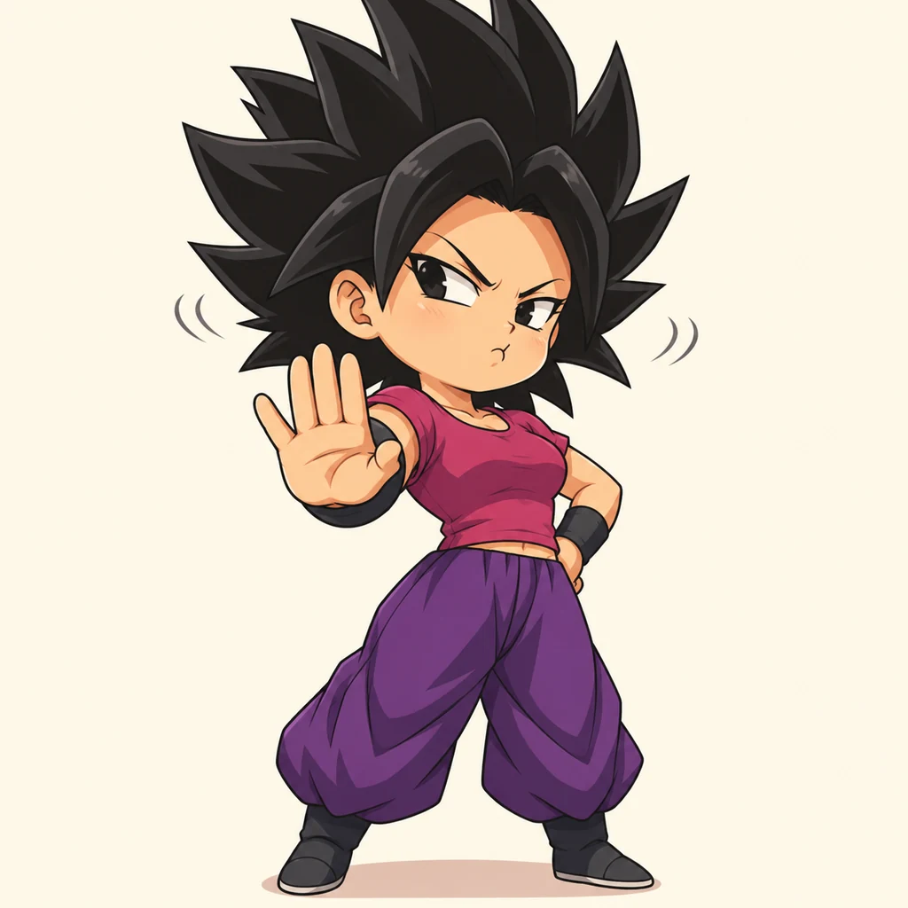 Caulifla 表情包 8