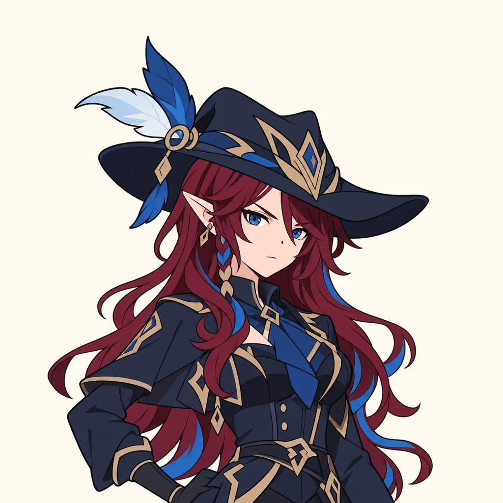 Chasca AI 辅助角色插画