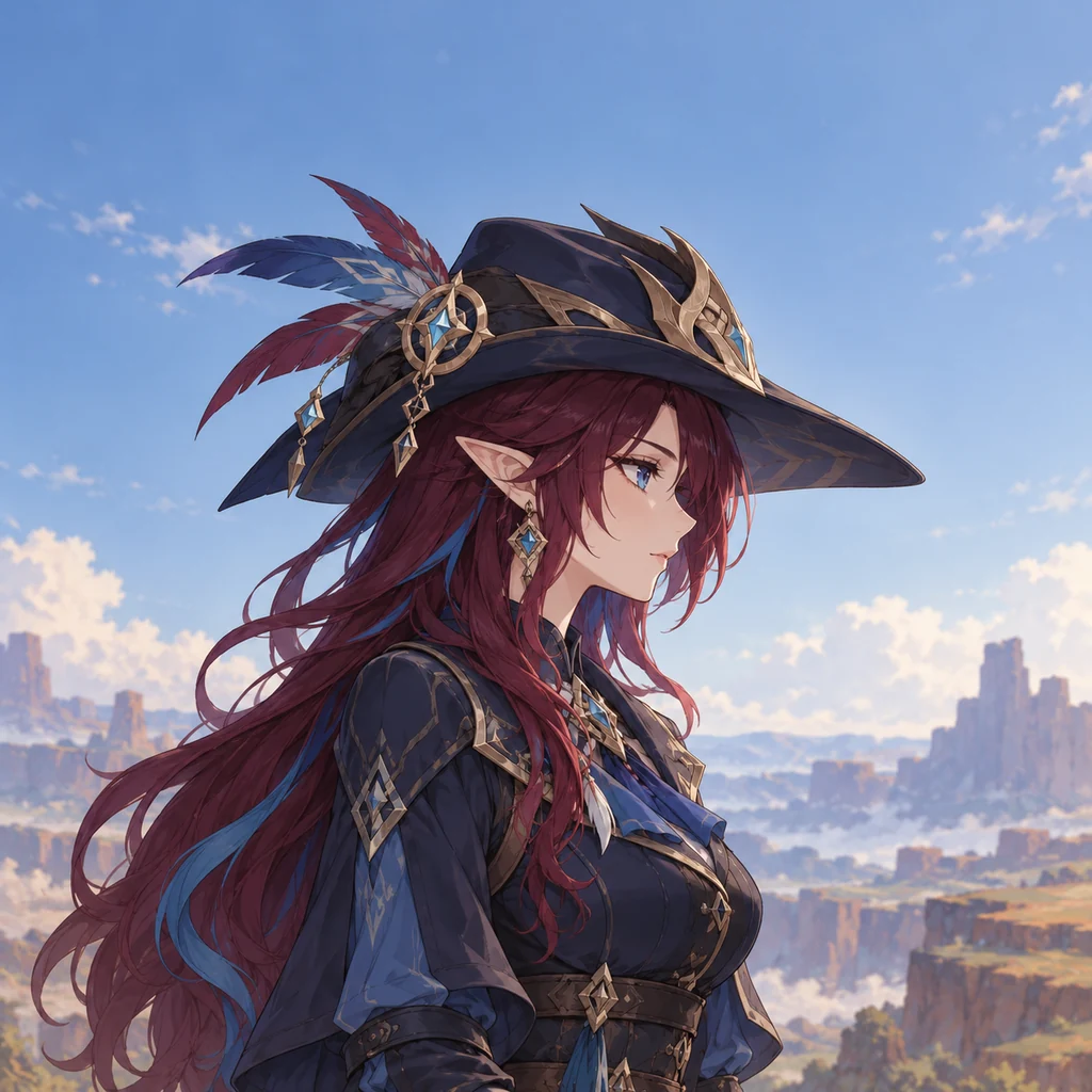 Chasca AI 辅助角色插画