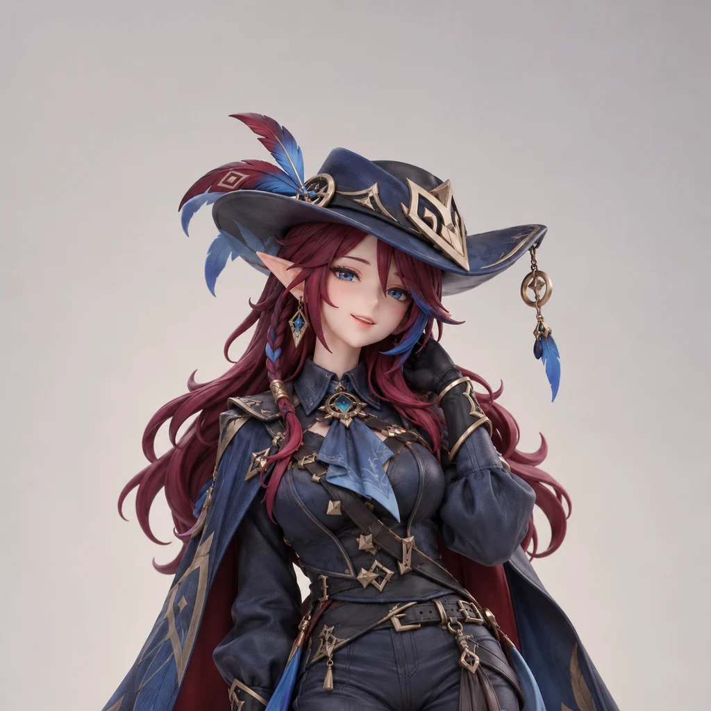 Chasca AI 辅助角色插画