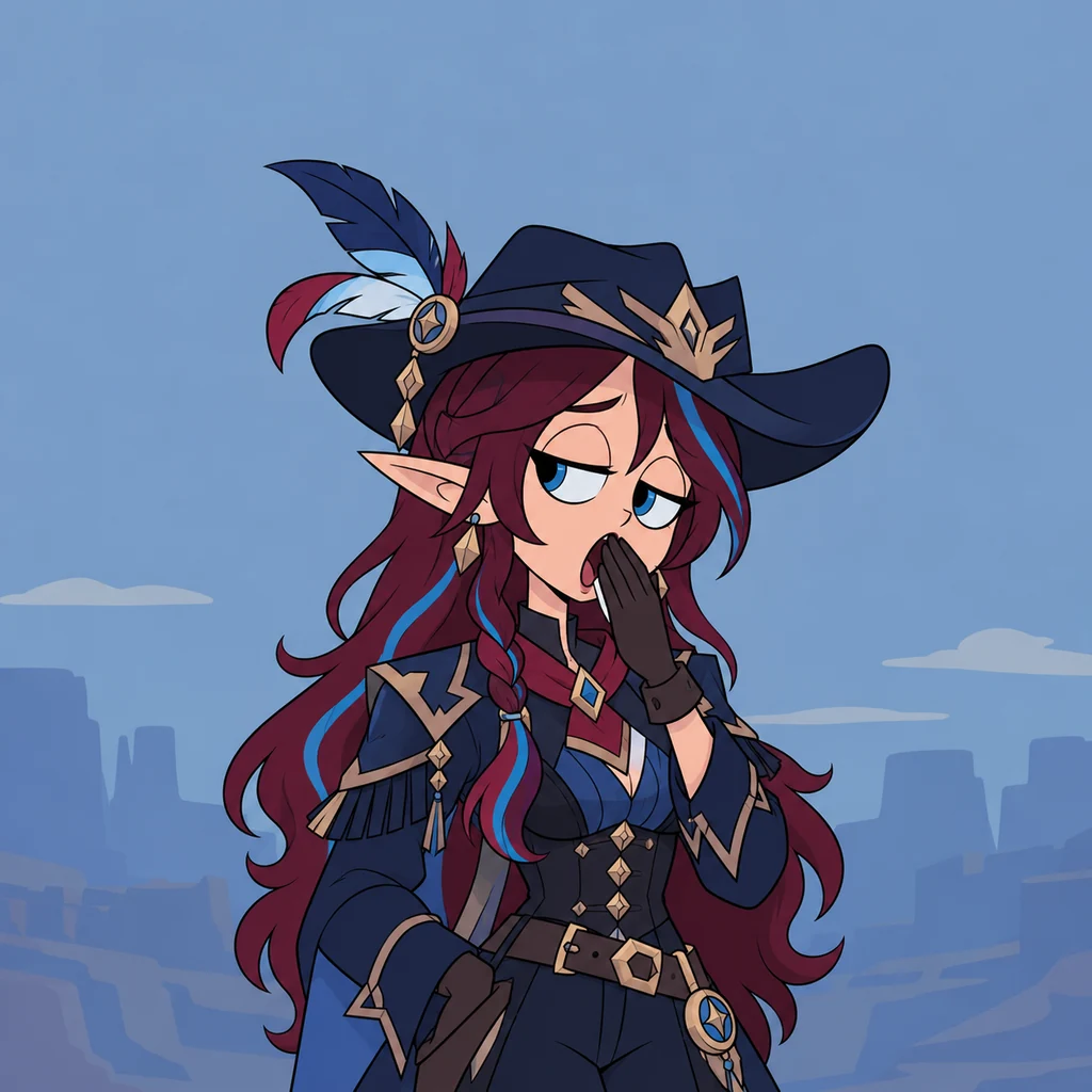 Chasca AI 辅助角色插画