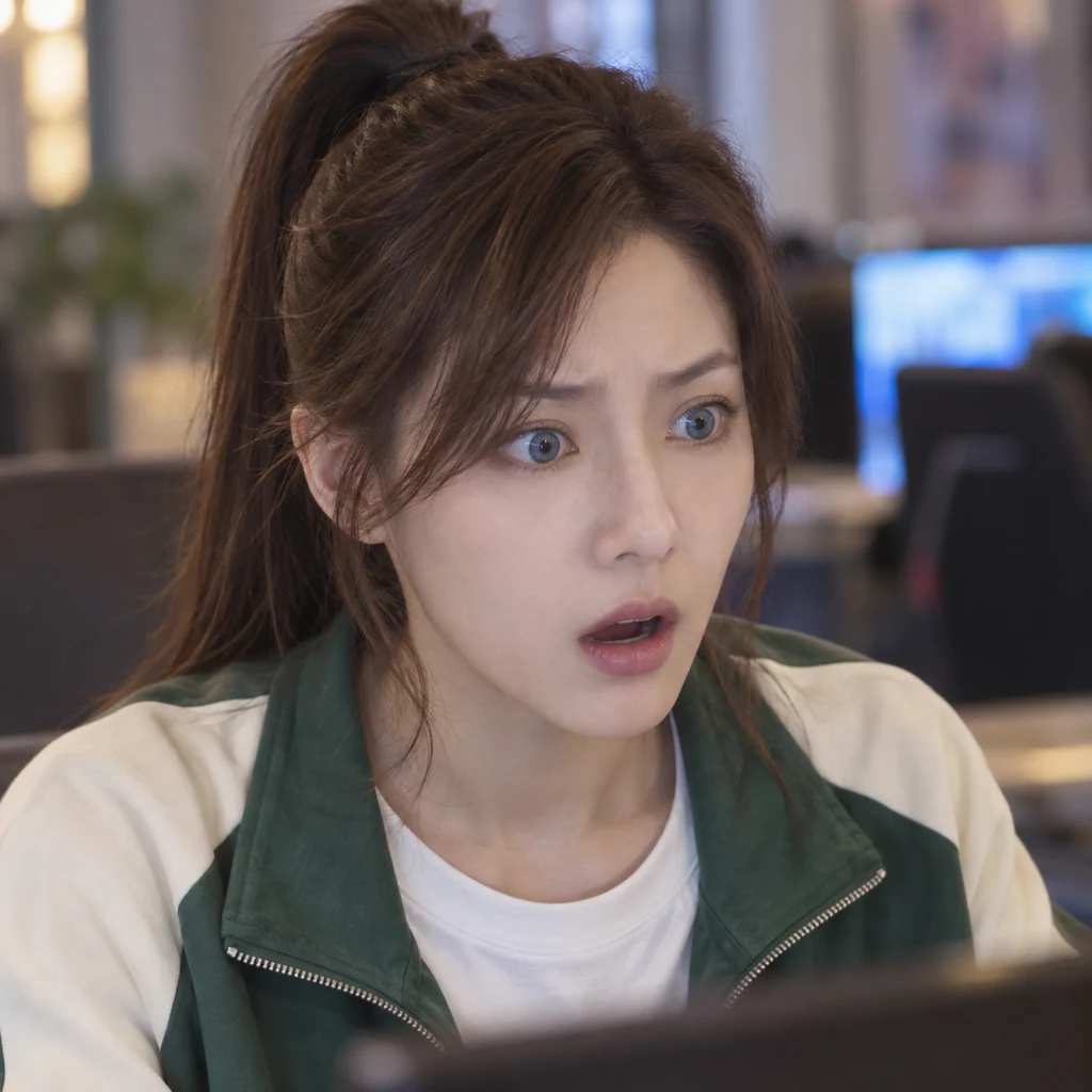 Chen Guo live-action AI portrait