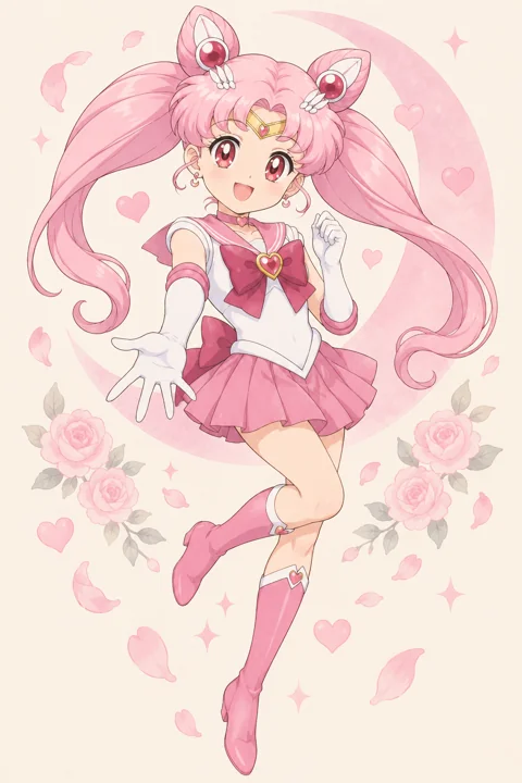Chibiusa角色示意插画
