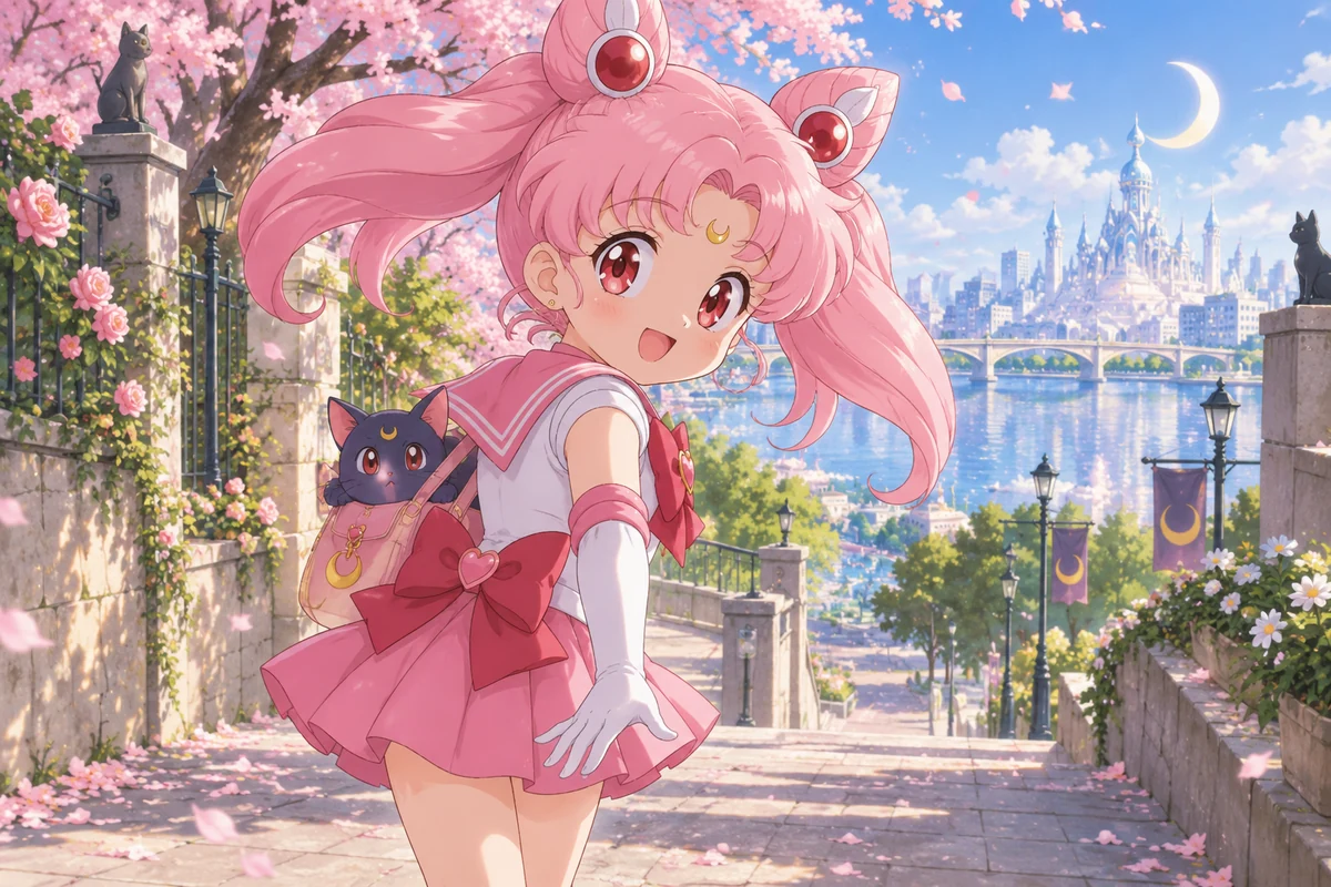 Chibiusa AI 插画