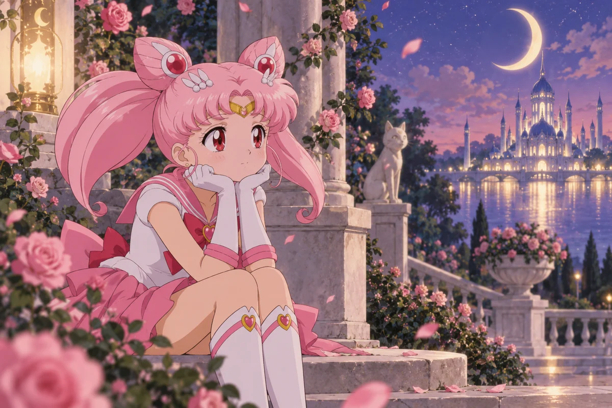 Chibiusa AI 插画