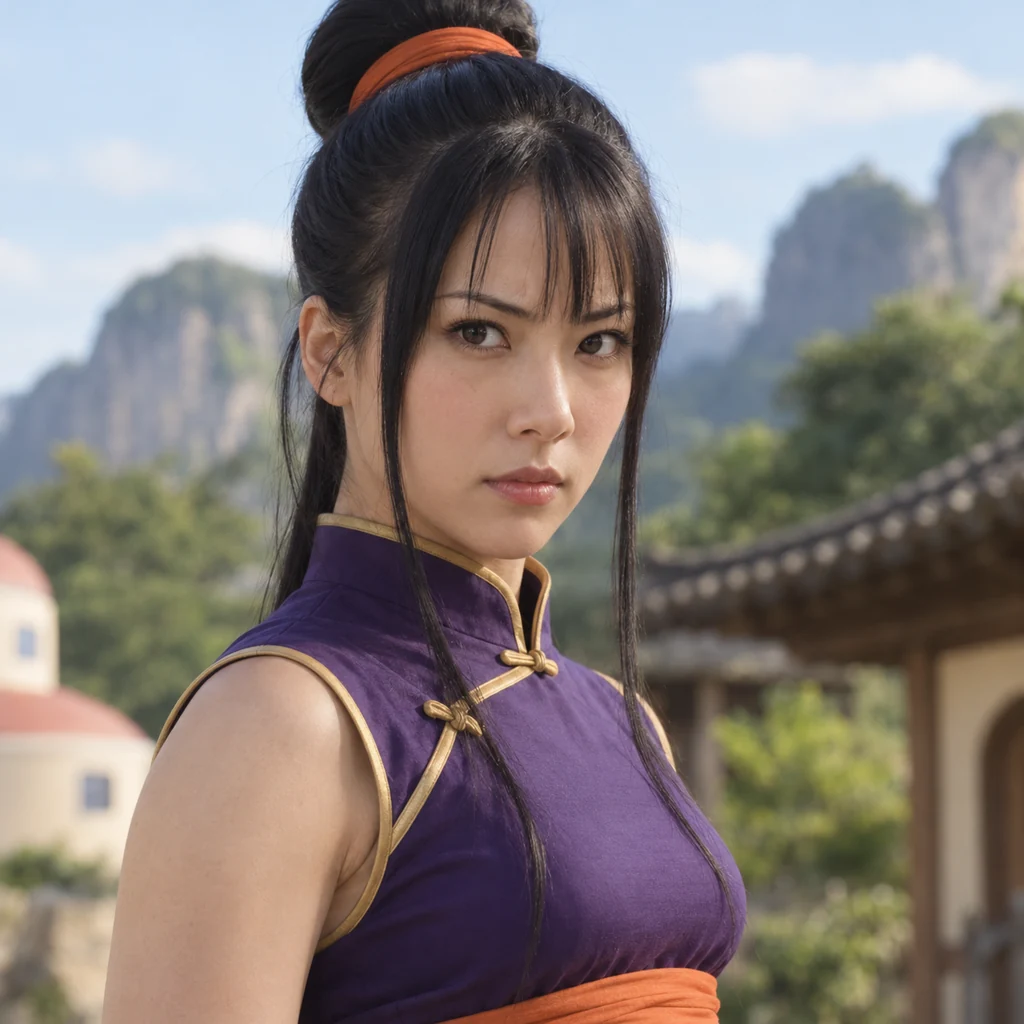 チチの実写風AIポートレート