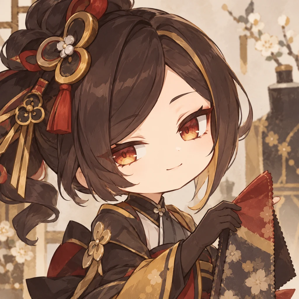 Chiori AI 辅助角色插画