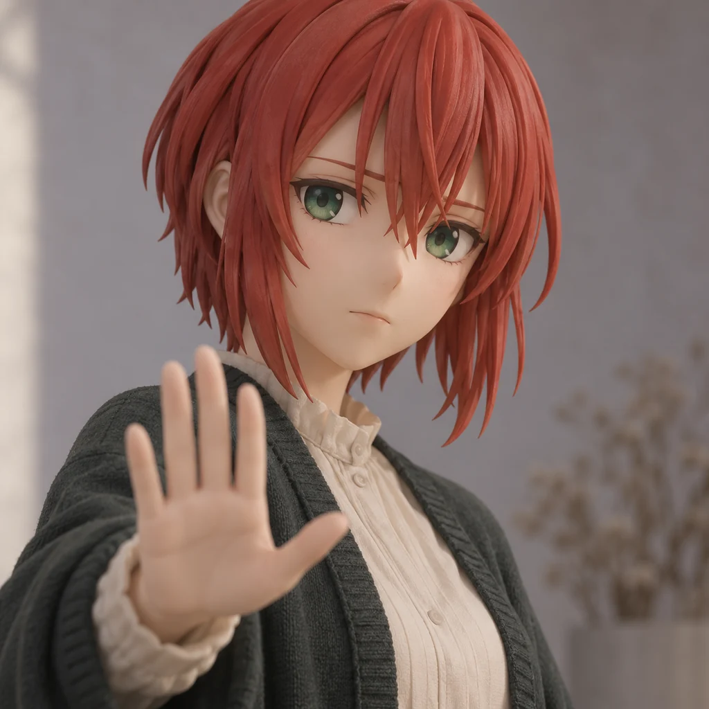 Chise Hatori AI 辅助角色插画