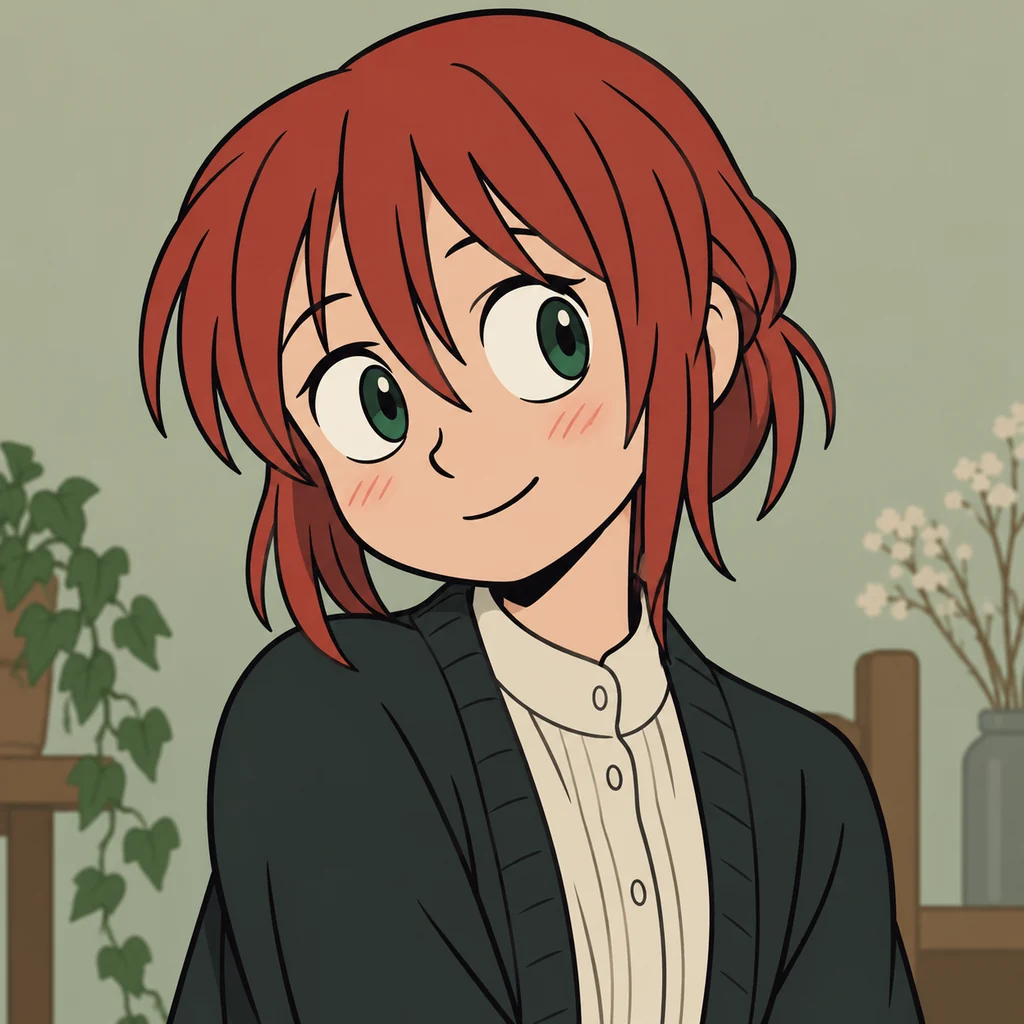 Chise Hatori AI 辅助角色插画