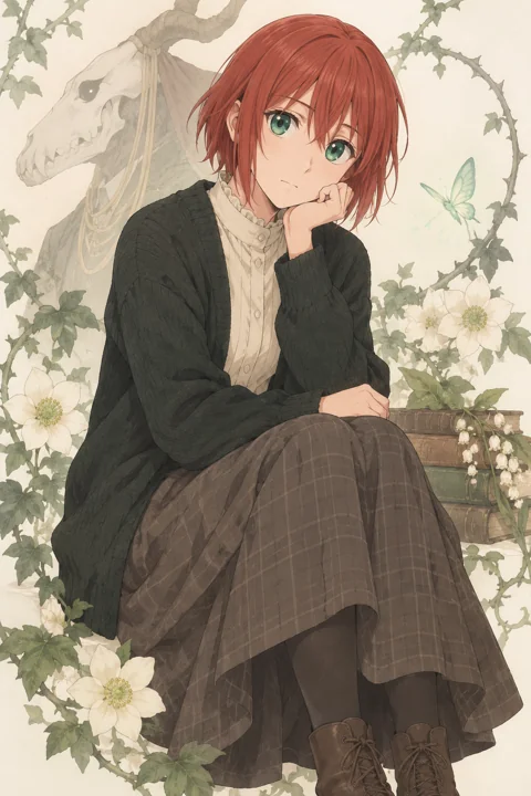 Chise Hatori角色示意插画