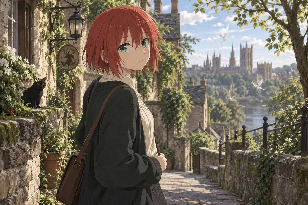 Chise Hatori AI 插画