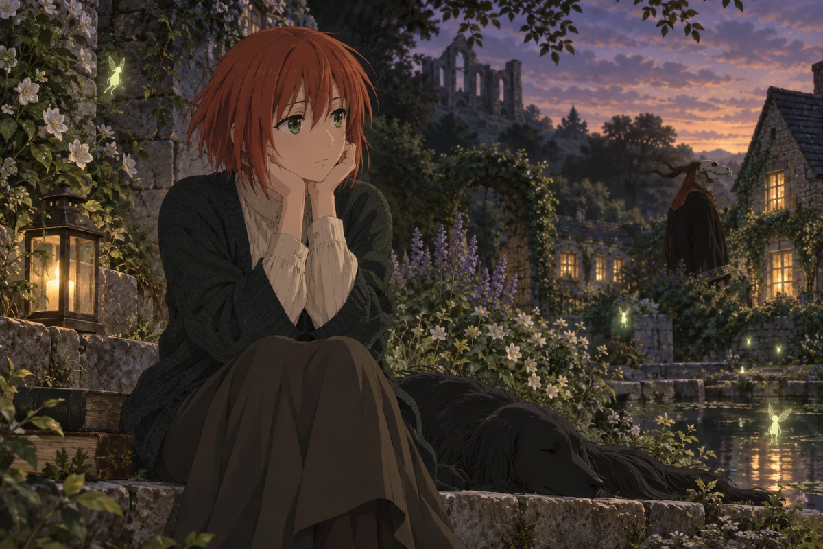 Chise Hatori AI 插画