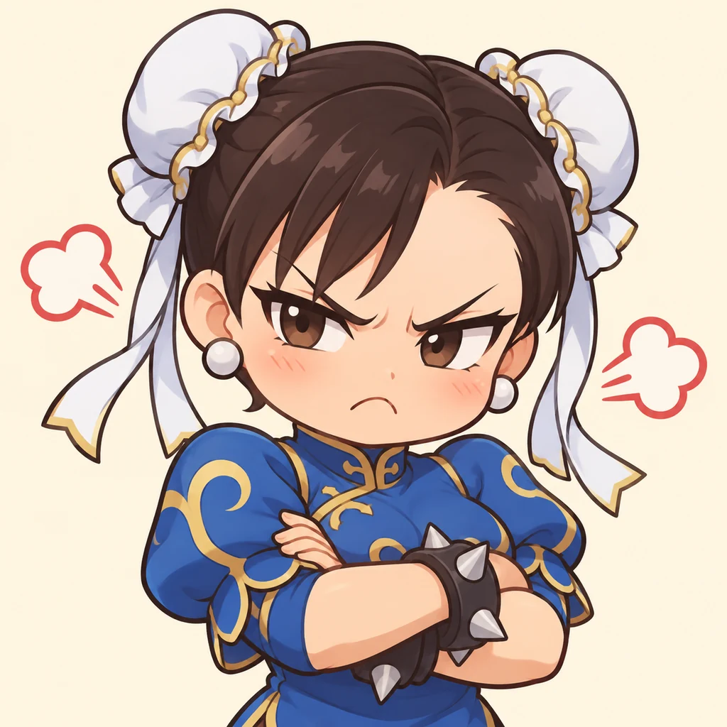 Chun-Li 表情包 2