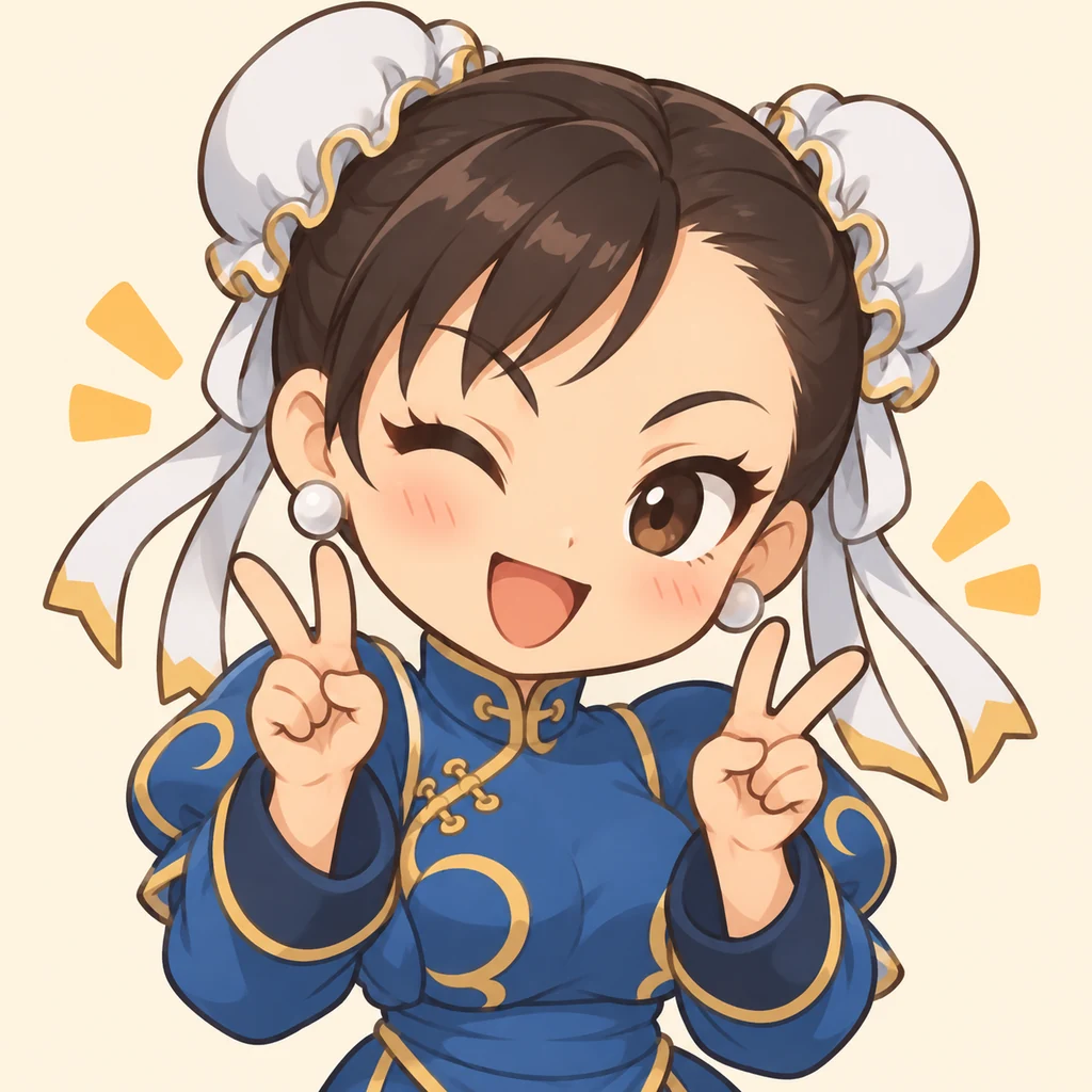 Chun-Li 表情包 1