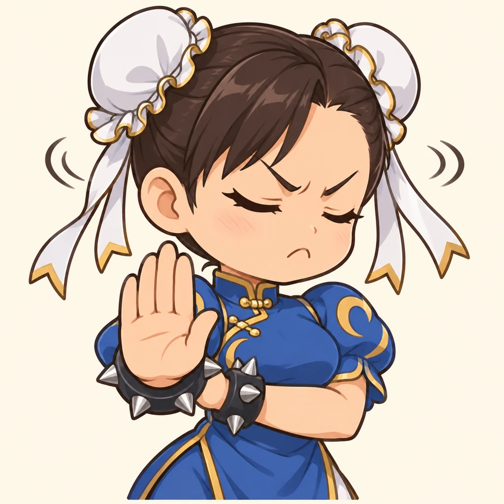 Chun-Li 表情包 8
