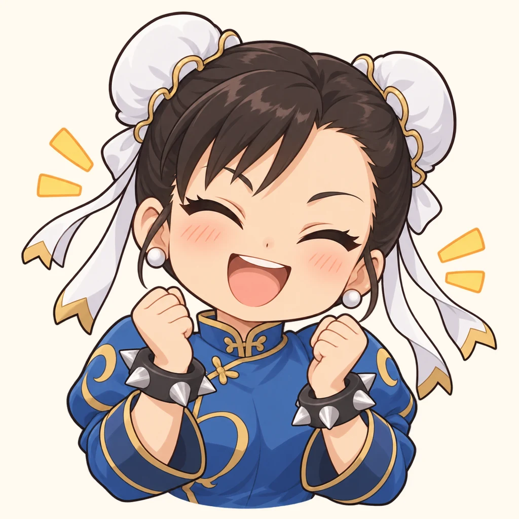 Chun-Li 表情包 4