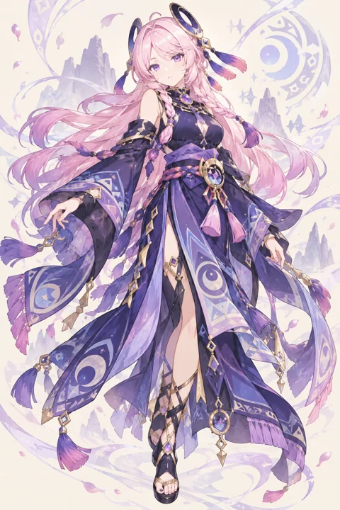 シトラリ角色示意插画
