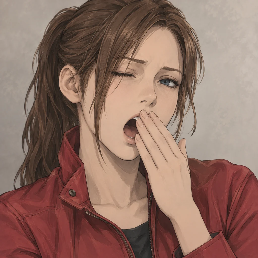 Claire Redfield AI 辅助角色插画