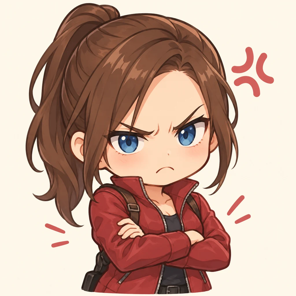 Claire Redfield 表情包 2