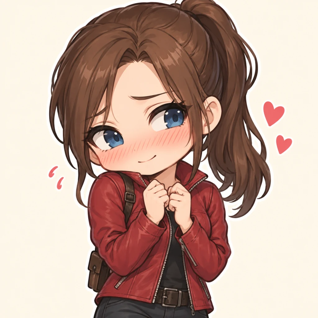 Claire Redfield 表情包 6