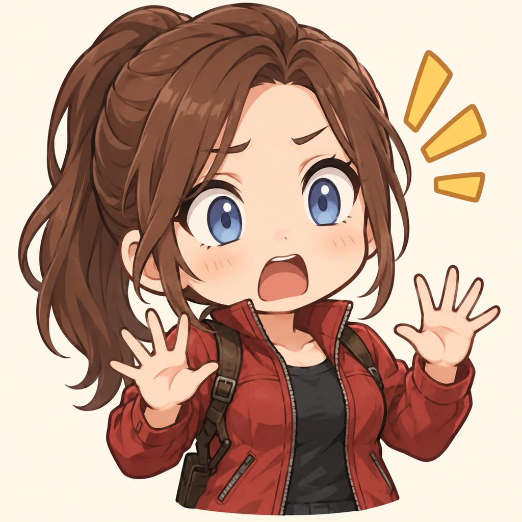 Claire Redfield 表情包 5