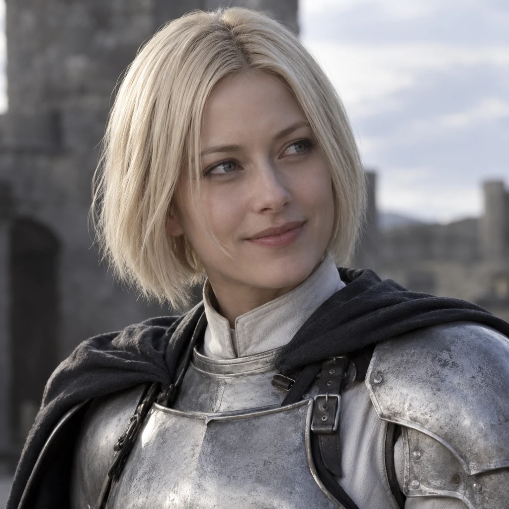 Clare live-action AI portrait