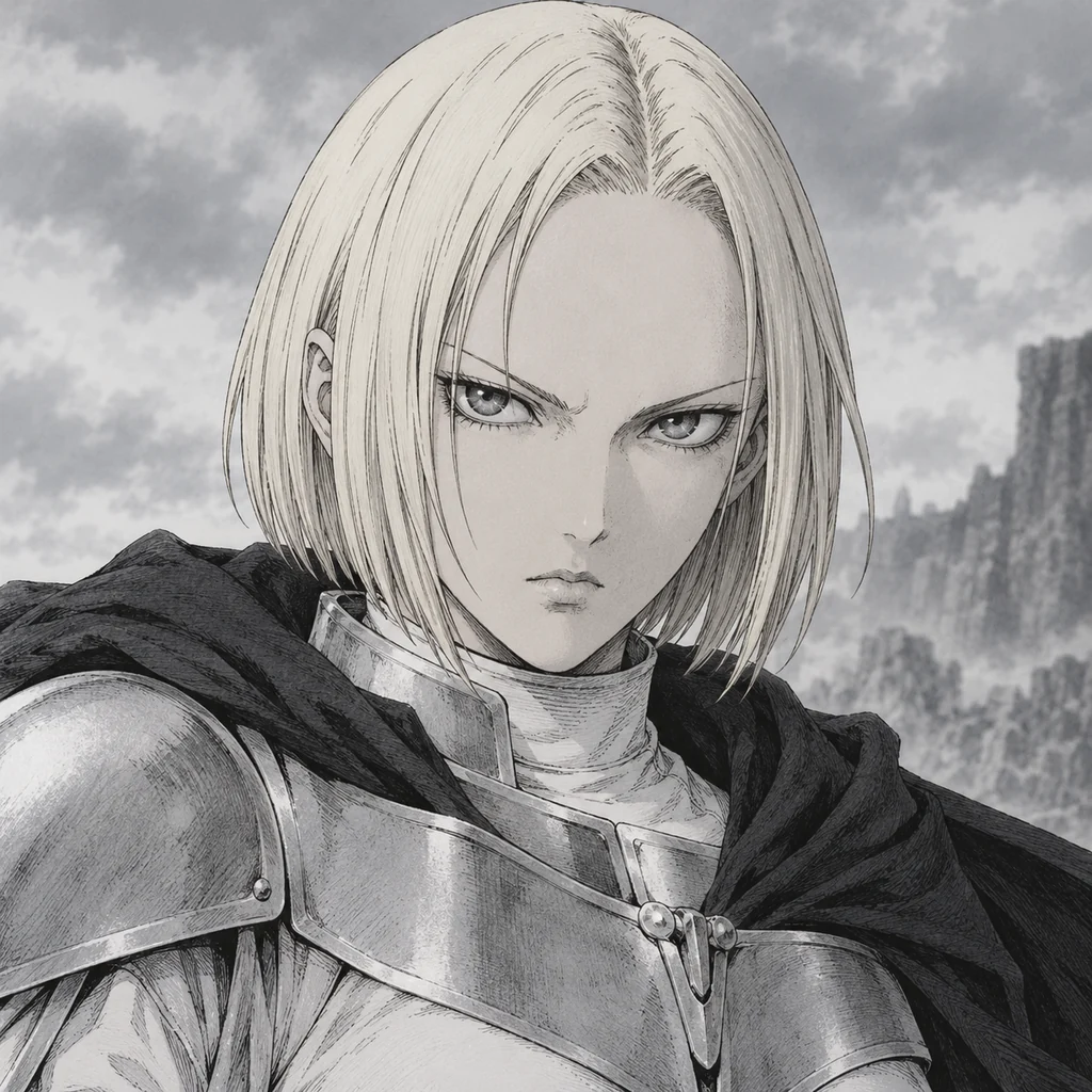 Clare AI 辅助角色插画