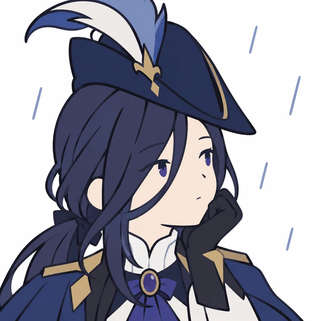 클로린드 AI 辅助角色插画