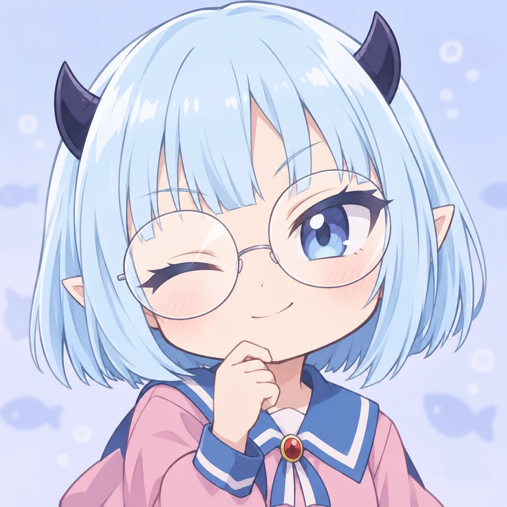 Crocell Kerori AI 辅助角色插画