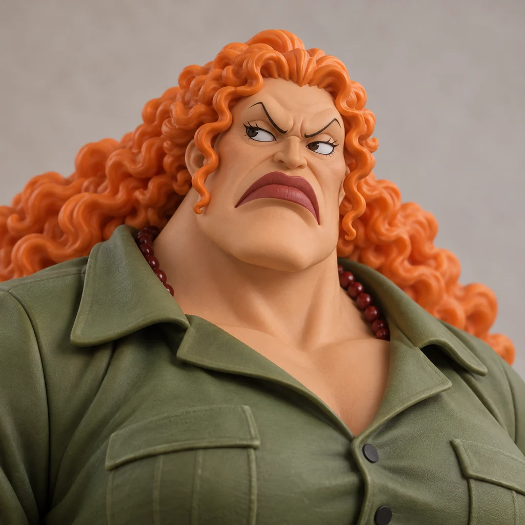 Curly Dadan AI 辅助角色插画