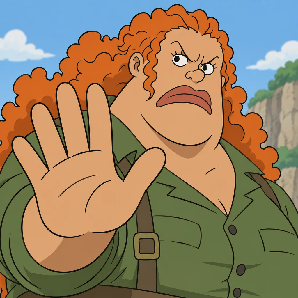 Curly Dadan AI 辅助角色插画