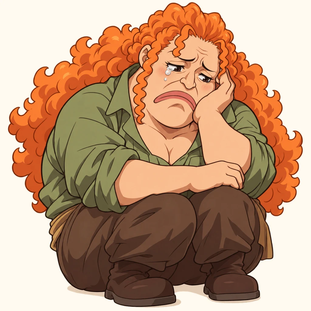 Curly Dadan 表情包 3